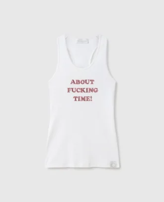About Fucking Time! Tanktop