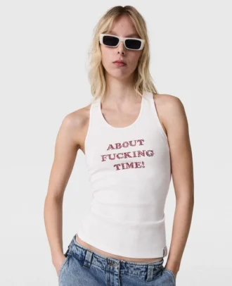 About Fucking Time! Tanktop