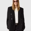 Zweireihiger Boyfriend-Blazer