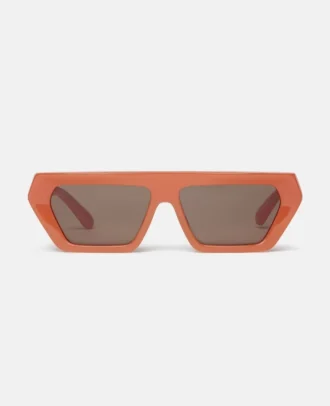 Auffällige geometrische Sonnenbrille