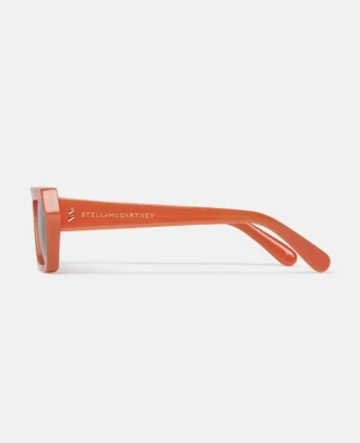 Auffällige geometrische Sonnenbrille