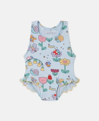 Badeanzug mit Blumenprint