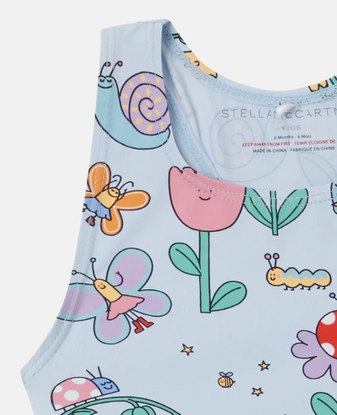 Badeanzug mit Blumenprint