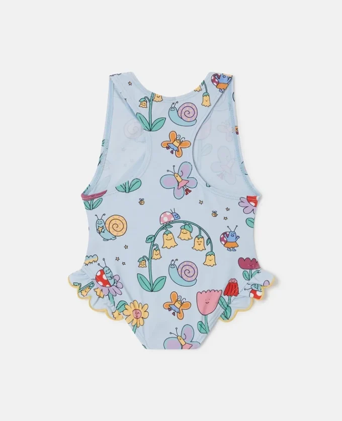 Badeanzug mit Blumenprint