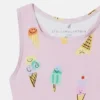 Badeanzug mit Eiscreme-Print