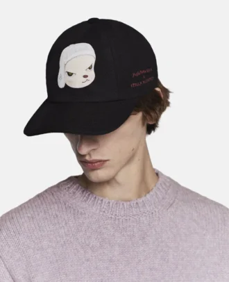 Baseballkappe mit Schaf-Print