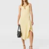 Baumwollkleid mit Rippstrick
