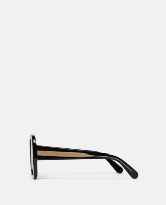 Übergroße quadratische Sonnenbrille