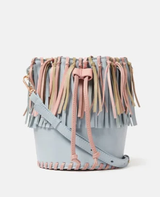 Beuteltasche mit Quastenfransen