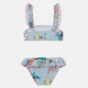 Bikini mit Rüschen und Feen-Print