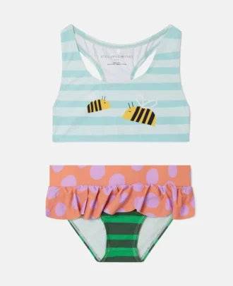 Bikini-Set mit Bumblebee-Landschaftsdruck
