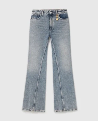 Bootcut-Jeans in Vintage-Waschung