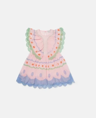 Butterfly Langarm-Kleid mit Flügeln