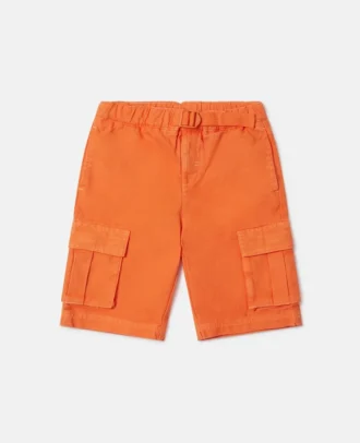 Cargo-Shorts mit Gürtel