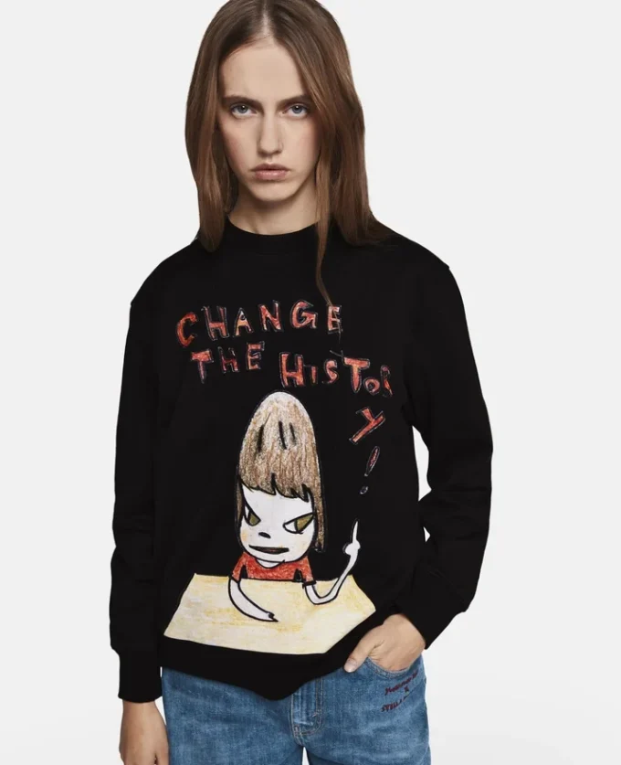 Change the History Baumwoll-Sweatshirt