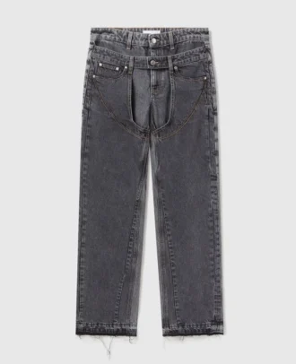 Chap-Jeans mit doppeltem Bund