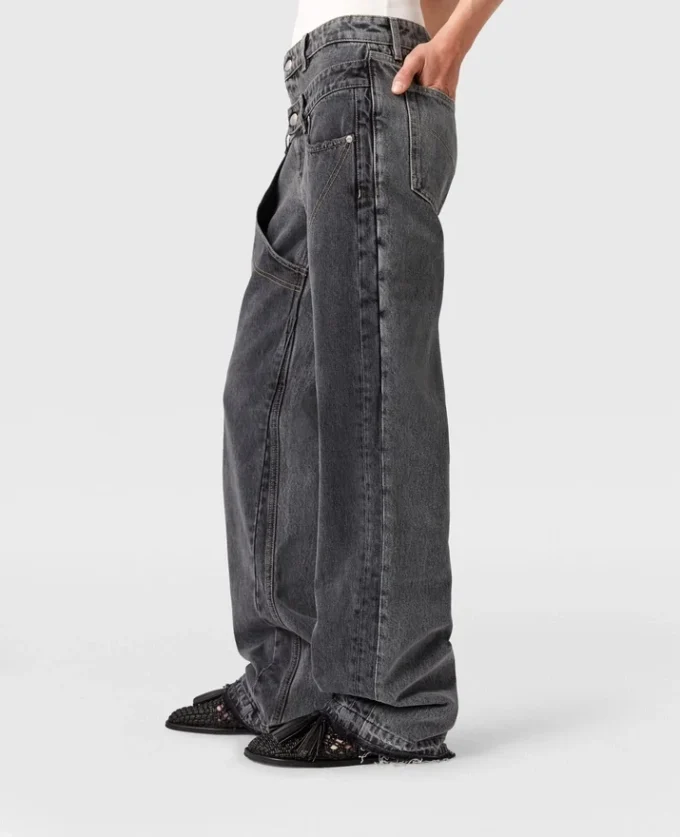 Chap-Jeans mit doppeltem Bund