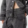 Chap-Jeans mit doppeltem Bund