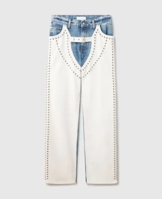 Chaps Straight-Leg-Jeans mit Nieten