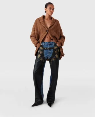 Chaps Straight-Leg-Jeans mit Stickerei