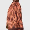 Cloud Leopard Cardigan mit V-Ausschnitt