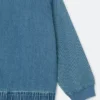 Denim-Bomberjacke
