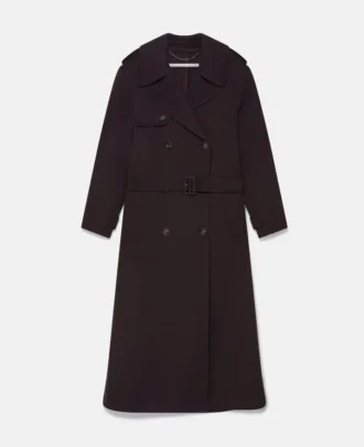 Doppelseitiger Trenchcoat mit Gürtel