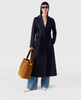 Doppelseitiger Trenchcoat mit Gürtel