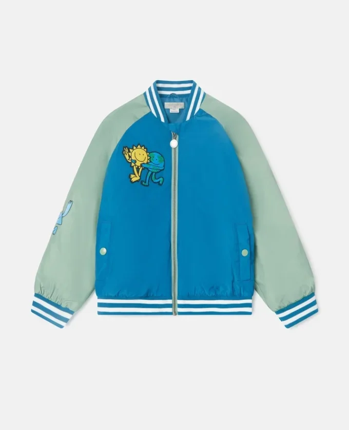 Earth Friends Bomberjacke mit Grafikprint