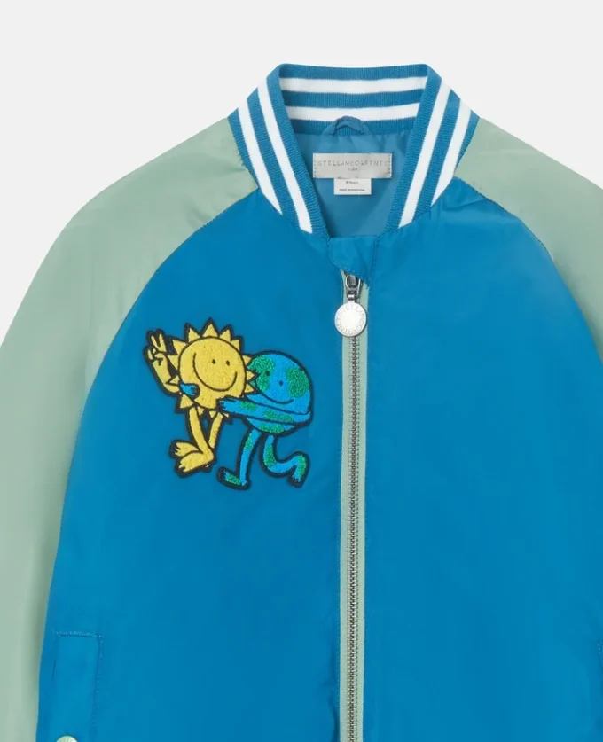 Earth Friends Bomberjacke mit Grafikprint