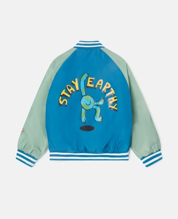 Earth Friends Bomberjacke mit Grafikprint