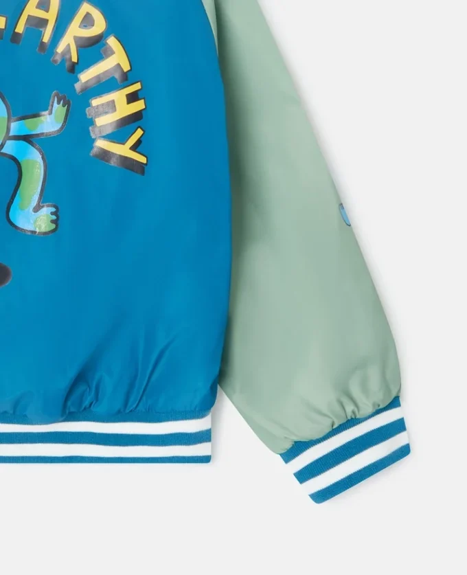 Earth Friends Bomberjacke mit Grafikprint