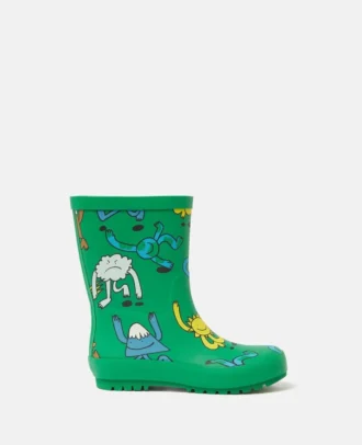 Earth Friends Grafik-Gummistiefel