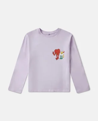 Earth Friends Langarmshirt mit Grafikprint