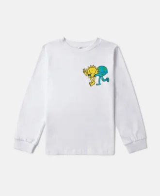 Earth Friends Langarmshirt mit Grafikprint