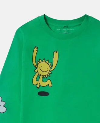 Earth Friends Langarmshirt mit Grafikprint