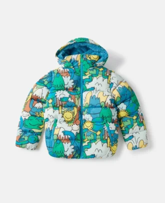 Earth Friends Print Regenmantel