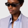 Einreihiger Blazer mit Spitzkragen