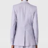 Einreihiger Blazer mit Spitzkragen
