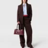Einreihiger Blazer mit Spitzkragen