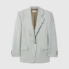 Einreihiger Boyfriend-Blazer
