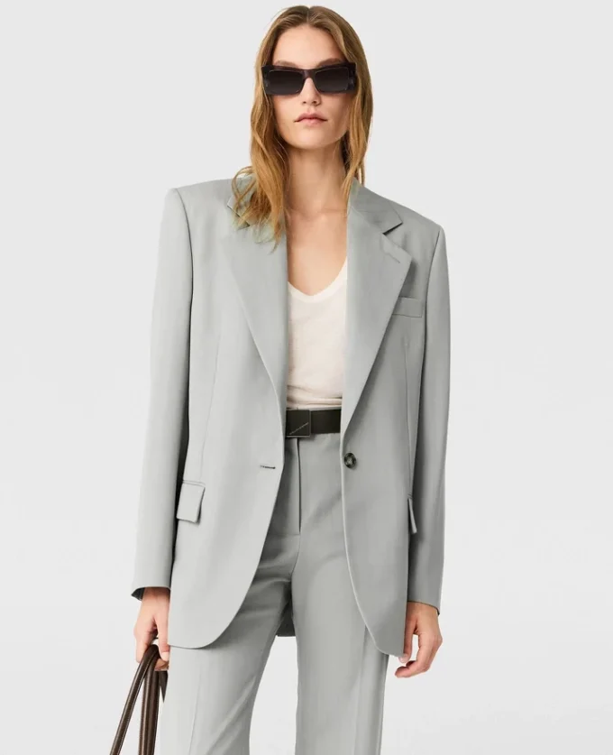 Einreihiger Boyfriend-Blazer