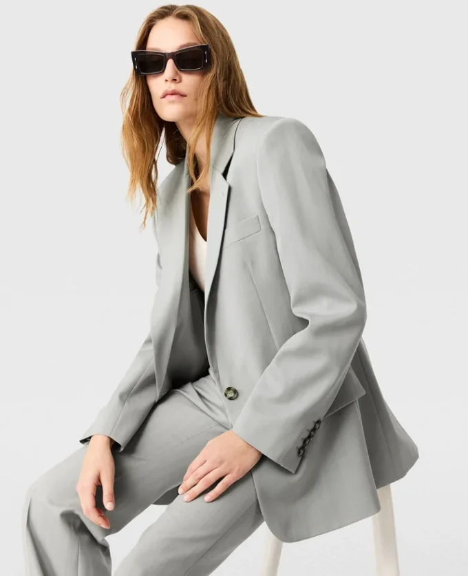 Einreihiger Boyfriend-Blazer
