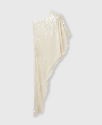 Einärmeliges Paillettenkleid