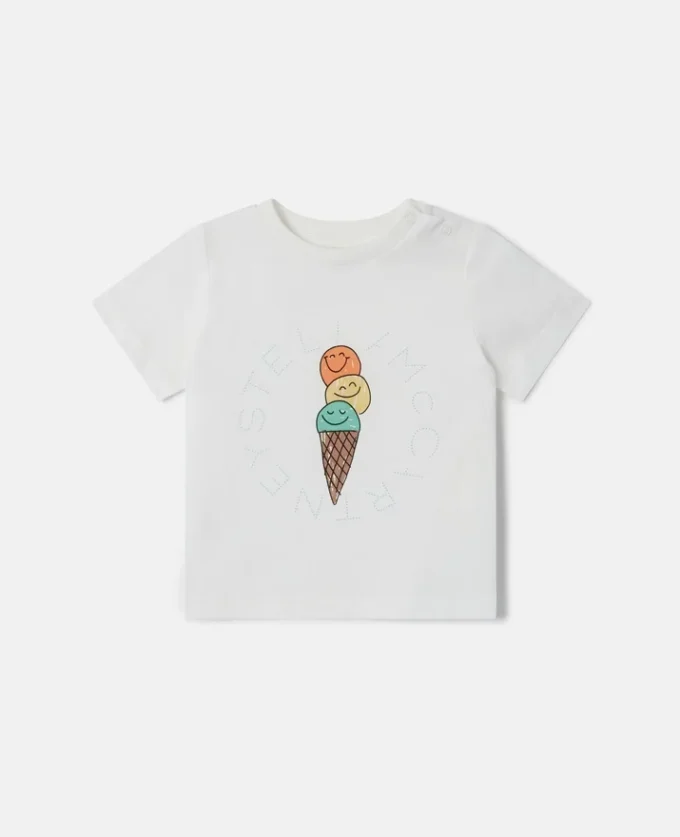 Eiscreme-Grafik-T-Shirt