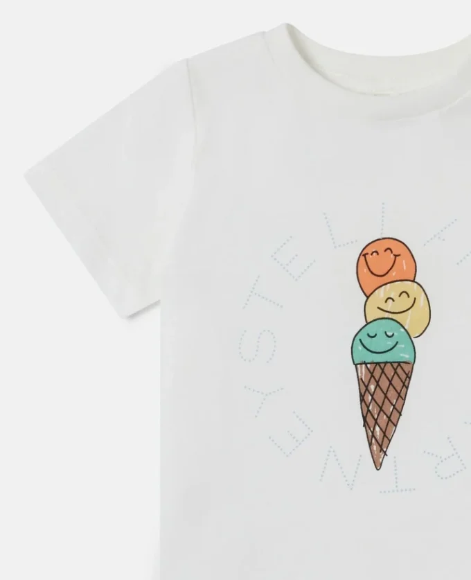 Eiscreme-Grafik-T-Shirt
