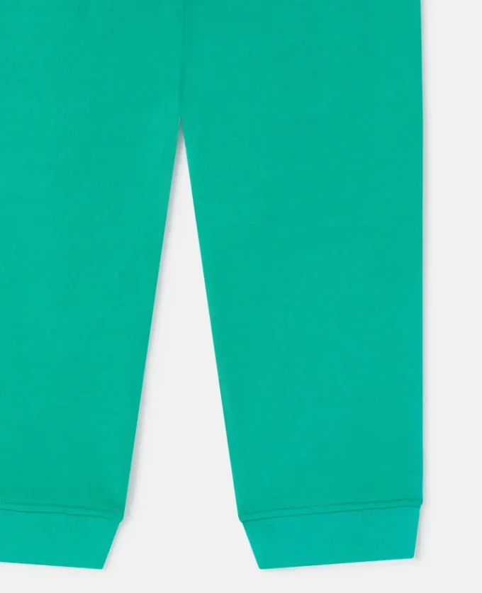 Elastische Jogginghose mit Frosch-Print