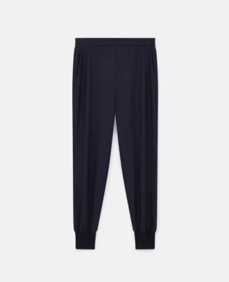 Elastische Sweathose aus Wolle