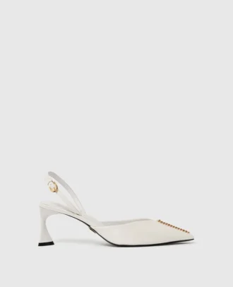 Elsa Slingbacks aus Lackleder
