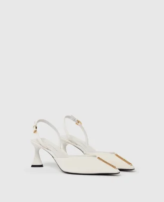 Elsa Slingbacks aus Lackleder